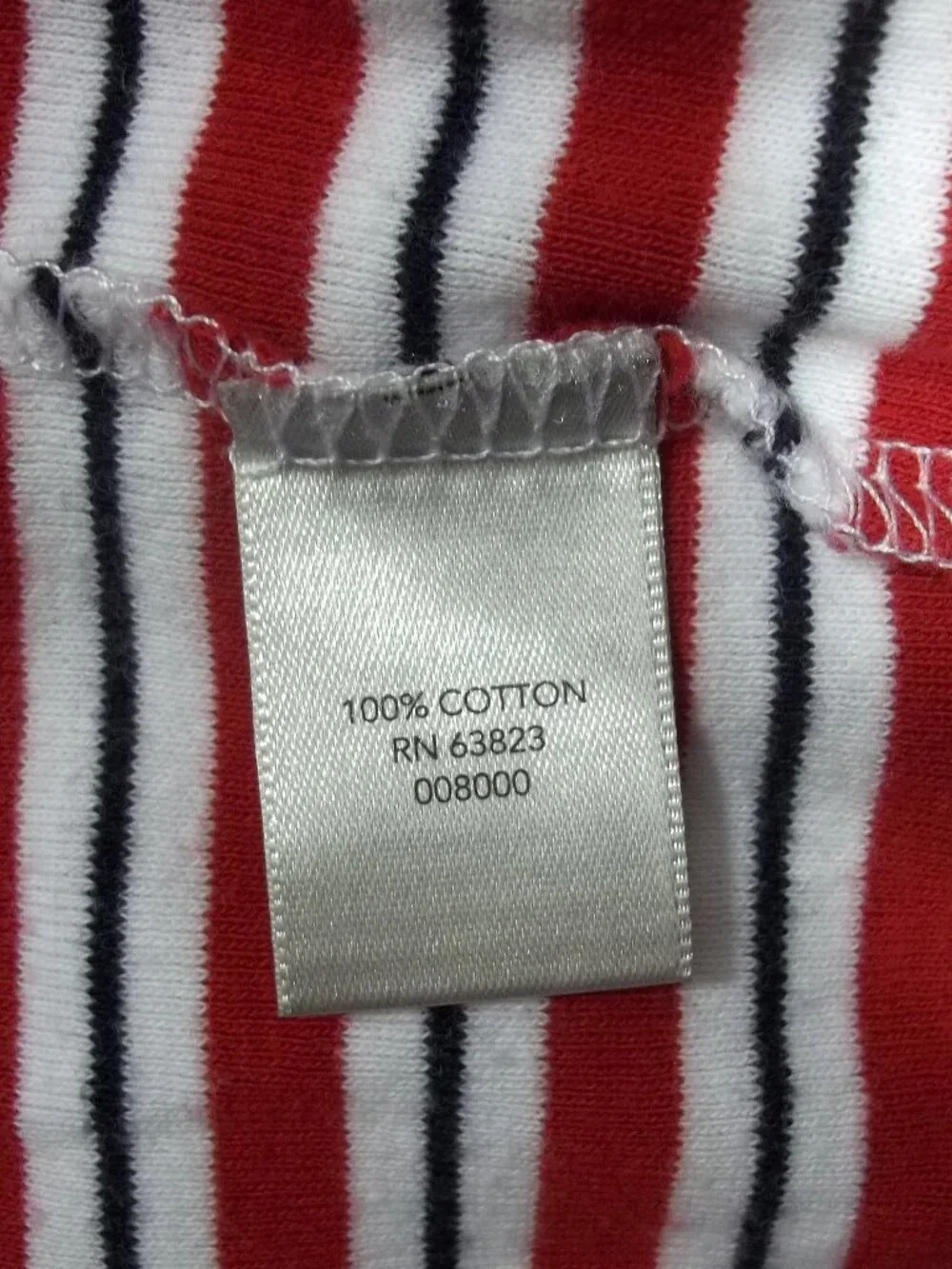 CJ Banks Womens Shirt Top Plus Size 3X V-Neck Striped Short Sleeve Red Black